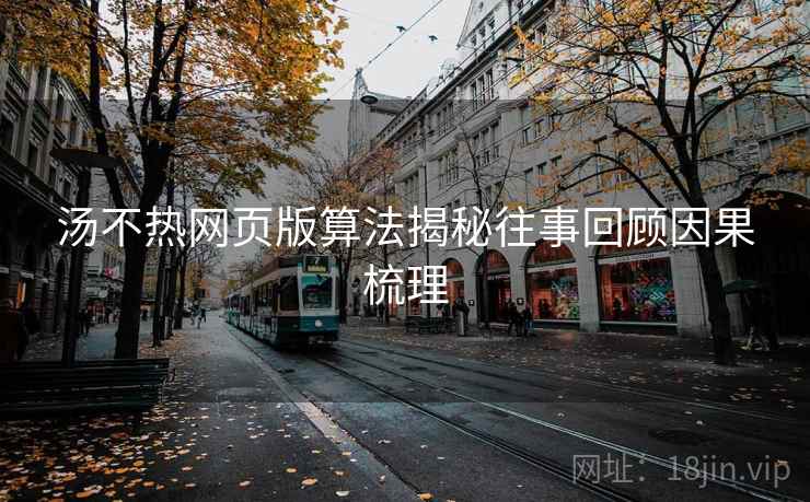 汤不热网页版算法揭秘往事回顾因果梳理 汤不热网页版算法揭秘往事回顾因果梳理